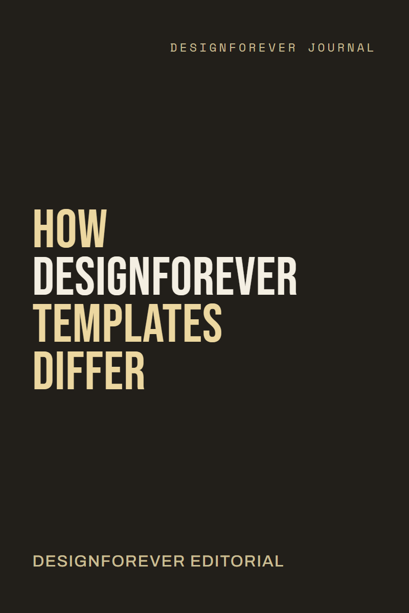 How DesignForever Templates Differ