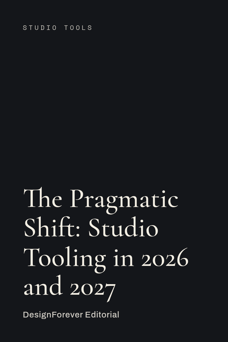The Pragmatic Shift: Studio Tooling in 2026 and 2027