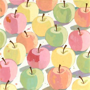 illustrations-patterns · pattern · apples · illustration