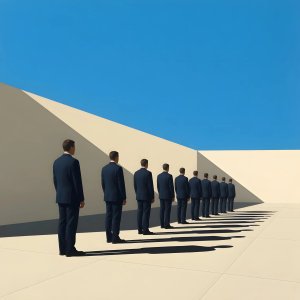 illustrations-emotions · The Lie Of The Many In The Style