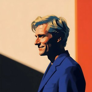 portraits-expressions · The Stranger With A Smile In The Style