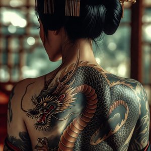 illustrations-asian-geisha