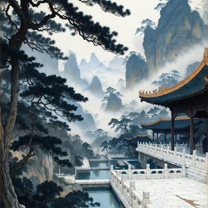 illustrations-asian-landscape-scroll