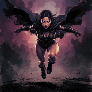 manga-viral-memes · Viral Meme Illustration Of Intense Female Assassin With