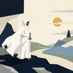 illustrations-fantasy-warriors · The Knight Of The White Cloth Dungeons Dragons