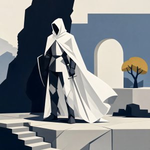 illustrations-fantasy-warriors · The Knight Of The White Cloth Dungeons Dragons