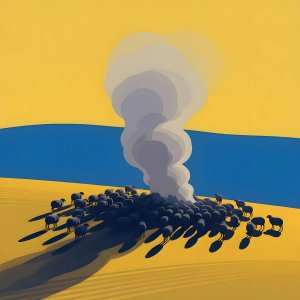 illustrations-fantasy-sorcery · The Smoke Of The Flock In The Style