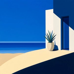 illustrations-emotions · The Summer Wind In The Style Of David