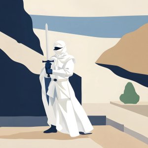 illustrations-fantasy-warriors · The Knight Of The White Cloth Dungeons Dragons