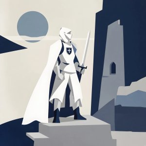 illustrations-fantasy-warriors · The Knight Of The White Cloth Dungeons Dragons