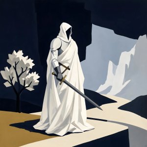 illustrations-fantasy-warriors · The Knight Of The White Cloth Dungeons Dragons