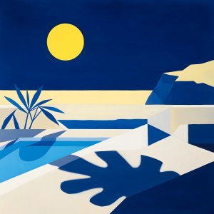 illustrations-emotions · The Summer Wind In The Style Of David