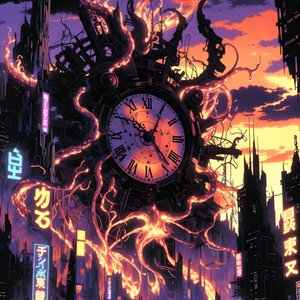 illustrations-scifi-cyberpunk · A Surreal Image Showing The End Of Data
