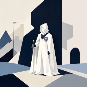 illustrations-fantasy-warriors · The Knight Of The White Cloth Dungeons Dragons