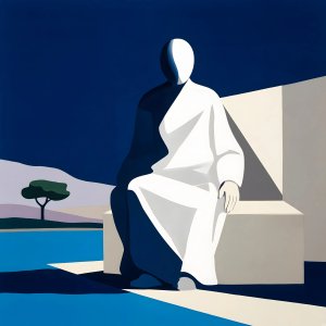 illustrations-fantasy-mythology · The Supreme Being In The Style Of David