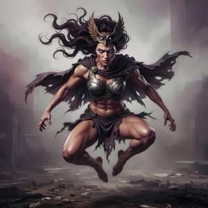 manga-viral-memes · Viral Meme Illustration Of Athena The Huntress With