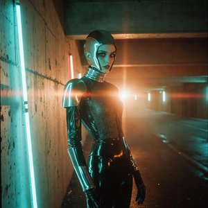photos-people-editorial-portraits · Sci Fi Color Cinematic Fashion Photograph On 35mm