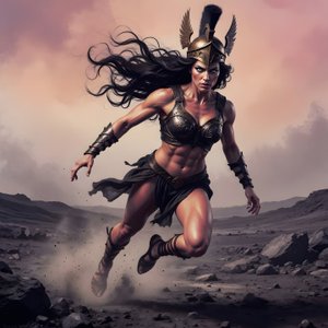 manga-viral-memes · Viral Meme Illustration Of Athena The Huntress With