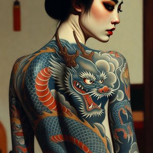 illustrations-asian-geisha