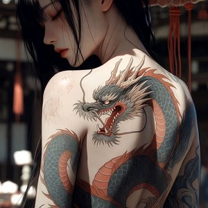 illustrations-asian-geisha