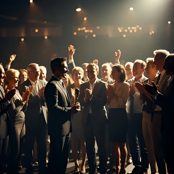 people-celebrations · award · trophy · recognition